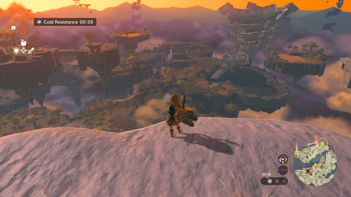 «Zelda: Tears of the Kingdom» hat oft einen milchigen Schleier