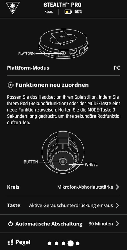 In der App für Android und iOS kannst du dieselben Einstellungen wie am PC vornehmen.