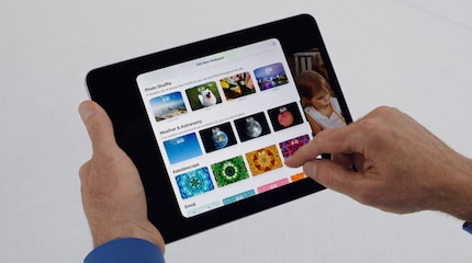 Scegli lo sfondo dell'iPad.