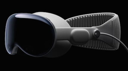 This is what Apple's long-awaited augmented reality headset looks like.