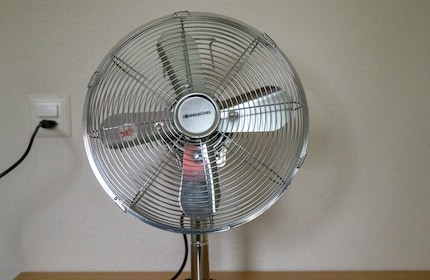 Anche in presenza del movimento ultraveloce di un ventilatore non c’è praticamente alcun effetto rolling shutter.