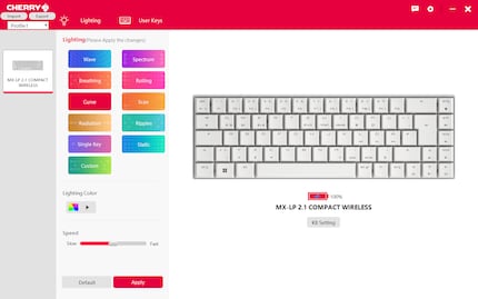 Die Software wirkt altbacken.