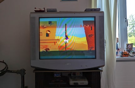Un televisore a tubo catodico fa semplicemente parte dell'esperienza retrò.