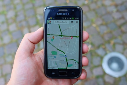Google Maps zeigt sogar die aktuelle Verkehrslage an.