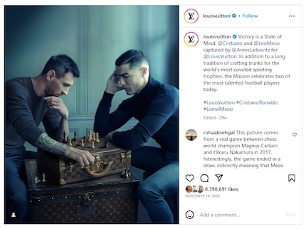 Ob die zwei wohl wirklich Schach spielen können?