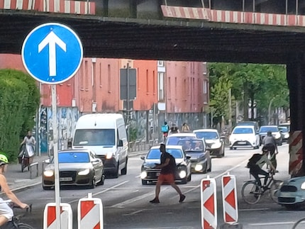Con lo zoom massimo, l'immagine diventa un acquerello.
