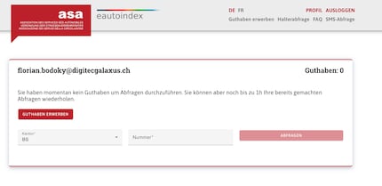 Viele Kantone nutzen den eAutoindex.