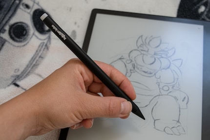 Der Stift liegt angenehm in der Hand und ist einfach in der Handhabung.