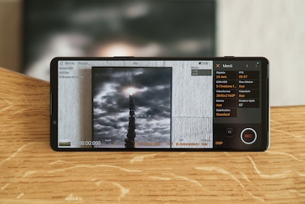 In der Video Pro App gehen die Einstellungen tief ins Detail.