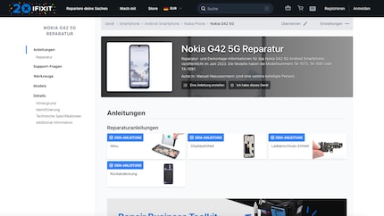 Auf iFixit findest du Reparaturanleitungen und kannst gleich die Ersatzteile bestellen.