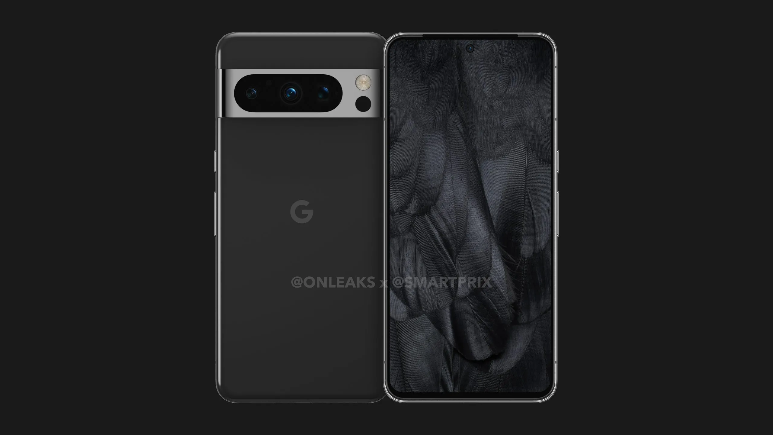 These were the first images of the Pixel 8 Pro that were leaked in March.