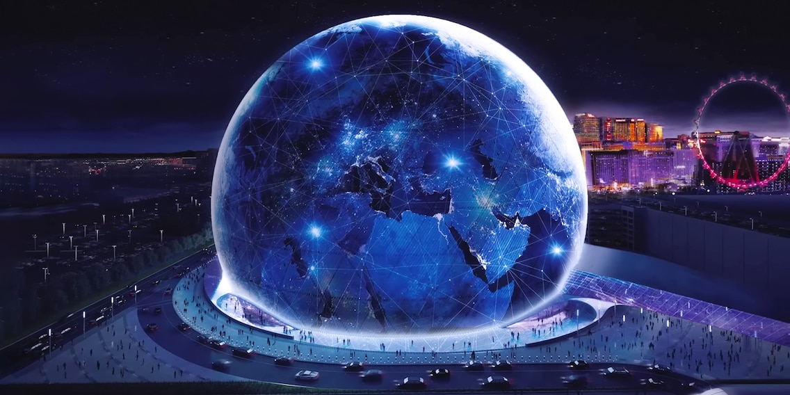 Incredible: The MSG Sphere is now the largest LED sphere in the world ...