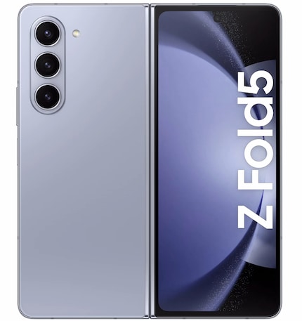 Das Samsung Galaxy Z Fold 5 weist optisch wenige Unterschiede zum Vorgängermodell auf. Das Scharnier könnte sich diesmal aber bündig schliessen.