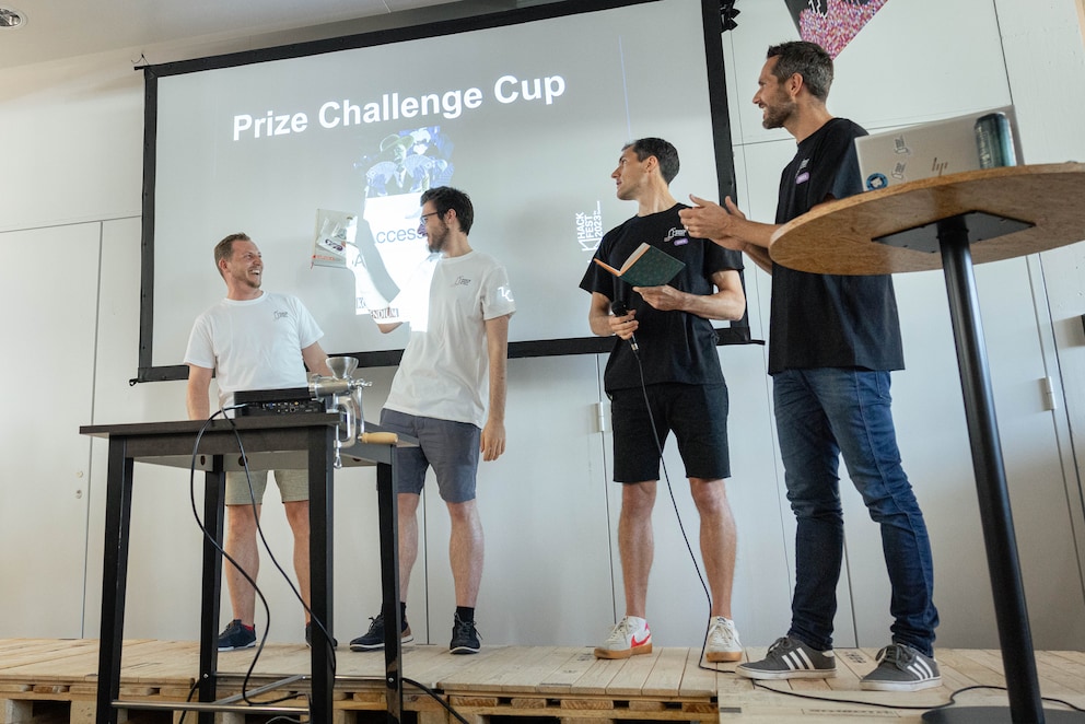 Cerimonia di consegna del Founders Prize.