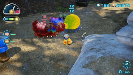 I miei Pikmin stanno trasportando un cadavere per farlo proliferare. Che carini.