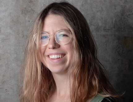 Podcast-Host Michelle Brändle, Schwerpunkte: Mobile und Nerdtum.