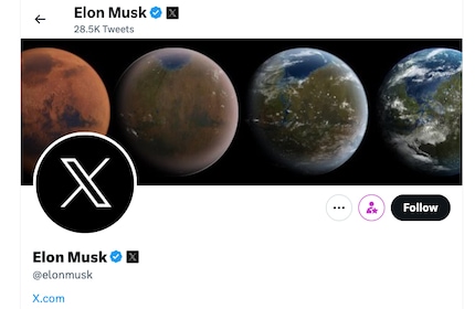 Twitter is now called X.