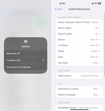 AirDrop viene spesso dimenticato.