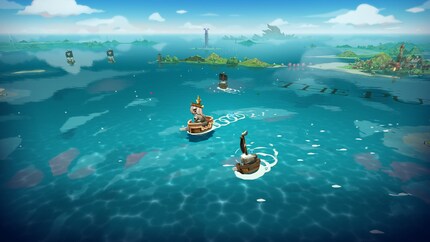 Ship battles are a must in a pirate game.