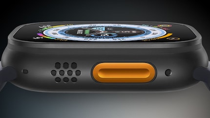 Un titane foncé pour l'Apple Watch Ultra, comme dans ce rendu, serait probablement plus sensible aux rayures que la version claire.