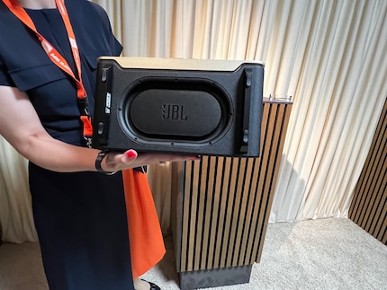 Il subwoofer si trova nella parte inferiore del diffusore.