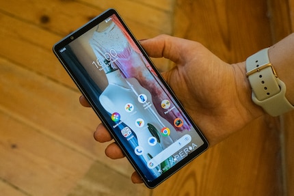 L'écran OLED du Xperia 5 V au format 21:9.