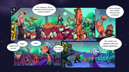 Dans les BD, on m’explique pourquoi je me bats.