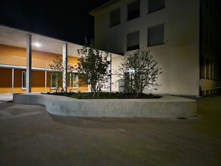 Et même en mode nuit, je peux distinguer quelque chose.