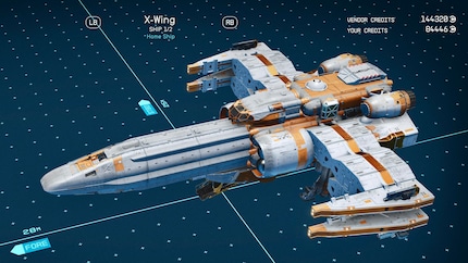 Jetting through Starfield space in an X-Wing? No problem.
