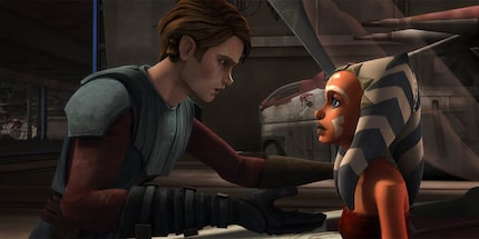 Anakin divenne il maestro di Ahsoka all'inizio delle Guerre dei Cloni.
