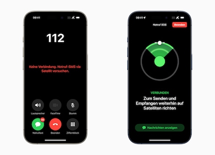 Ohne Mobilnetz kannst du jetzt auch in der Schweiz auf den Notruf per Satellit wechseln.