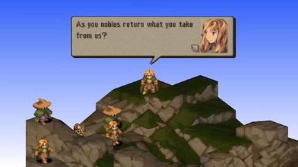 The non-nobles of Ivalice harbour a grudge against the nobles.