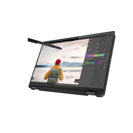 Il Lenovo Ideapad Flex 5i può essere utilizzato anche con una penna attraverso il suo touchscreen.