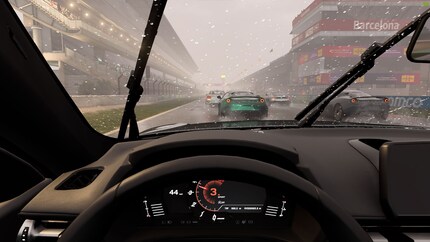 The rain effects are poorly done.