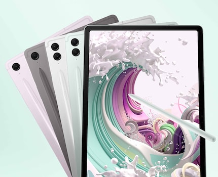 The Samsung Galaxy Tab S9 FE series comes with S-Pen.