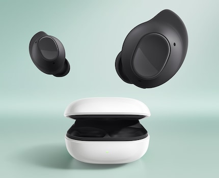 The Buds FE come with an oval touchpad and silicone inserts.