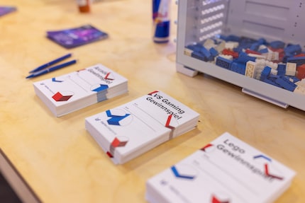 Einige Besucherinnen und Besucher haben die Anzahl Legos im PC-Gehäuse sehr gut geschätzt.