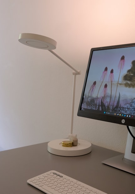 La «Sun@Home Office Light» può essere controllata tramite app, ma non è obbligatorio.