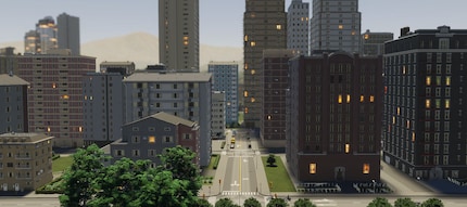 European architecture (left) and American architecture can also be combined.