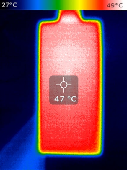 The surface temperature suggests there’s high heat inside.