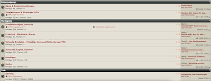 Les warez, c’est-à-dire des contenus numériques diffusés illégalement, se trouvent souvent dans des forums tels que celui-ci.