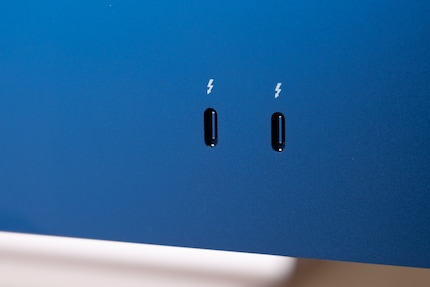 There are only two USB-C ports on the back of the basic iMac. Not enough for me.