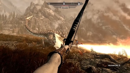 The compass in The Elder Scrolls: Skyrim shows me my destination, even when it’s a few metres in front of me in the form of a dragon.