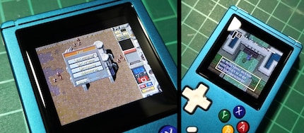 Für PS1 links (Game «Z») reicht die Auflösung nicht. Für SNES rechts (Game «The Legend of Zelda: A Link to the Past») taugt sie.
