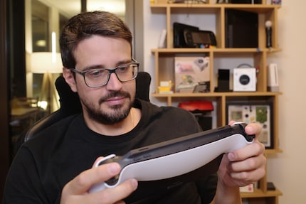 Die Konsole liegt perfekt in der Hand.