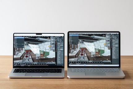 In the 3D rendering program Blender, the Nvidia GPU has an advantage – at least over the M3 Pro.
