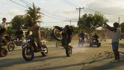 Un gang de motards terrorise Vice City.