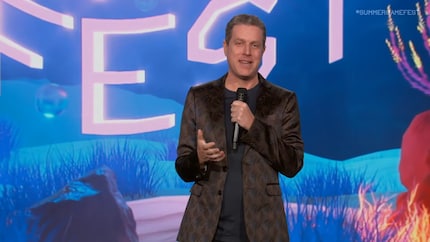 Geoff Keighley présente de nouveaux jeux au Summer Game Fest 2023.