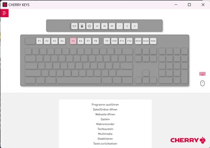 Tasten neu belegen mit Cherry Keys.