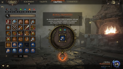 Especially annoying: In «Warhammer: Vermintide 2» you don't craft specifically, but throw magic glitter dust at a talisman and hope that it gets a useful bonus.